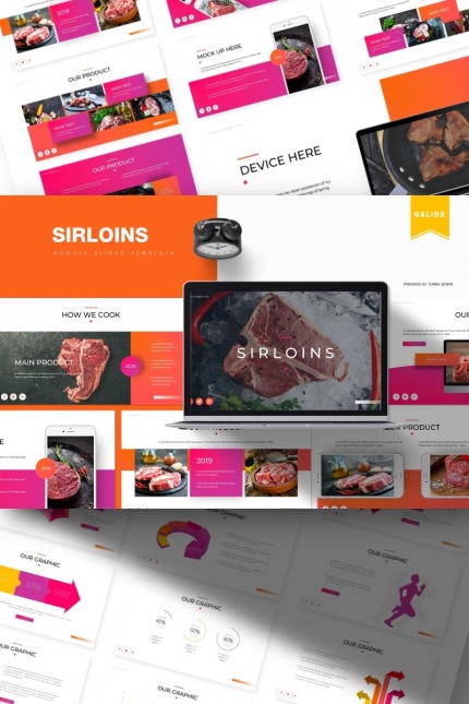 Kit Graphique #84372 Meat Sirloin Divers Modles Web - Logo template Preview