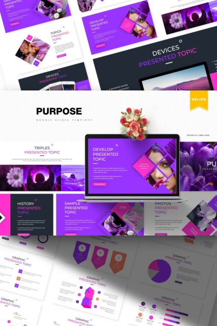 Kit Graphique #84393 Purpose Business Divers Modles Web - Logo template Preview