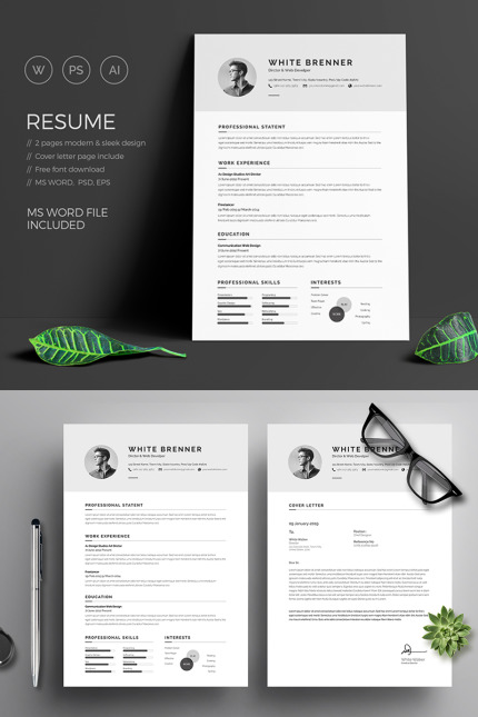 Kit Graphique #84406 1 Page Divers Modles Web - Logo template Preview