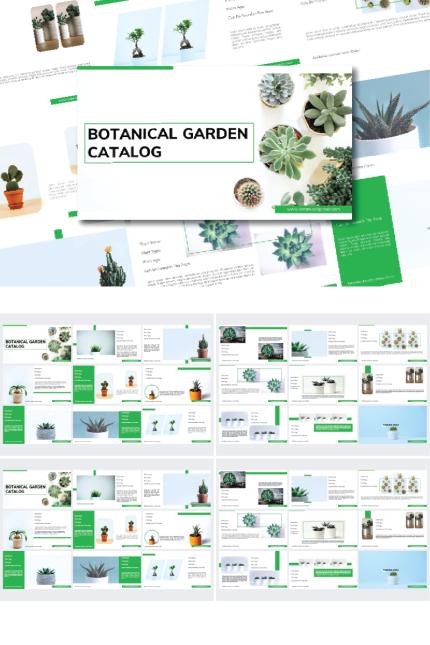 Kit Graphique #84483 Green Garden Divers Modles Web - Logo template Preview