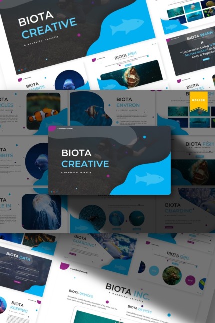 Kit Graphique #84498 Background Biota Divers Modles Web - Logo template Preview