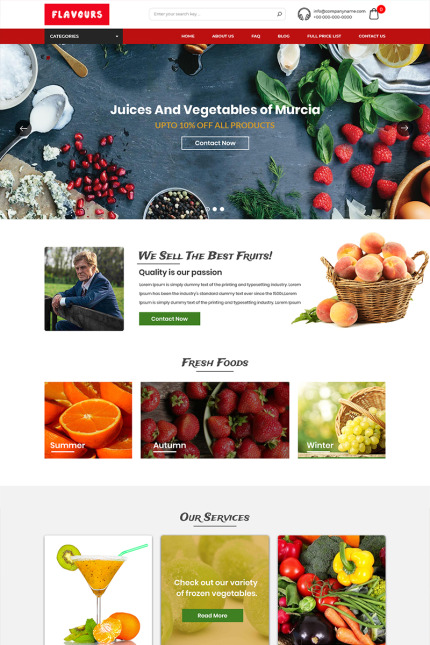 Kit Graphique #84598 Fruit Store Divers Modles Web - Logo template Preview
