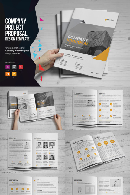 Kit Graphique #84640 Proposal Project Divers Modles Web - Logo template Preview