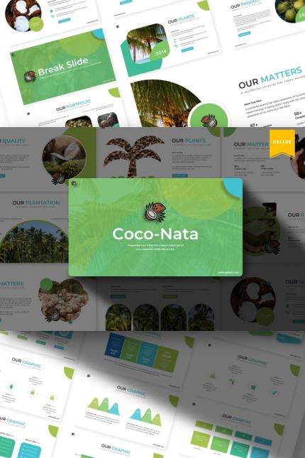 Kit Graphique #84651 Coco Fruit Divers Modles Web - Logo template Preview