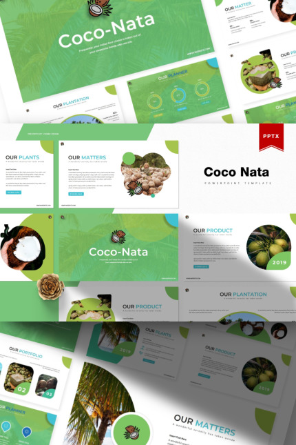 Kit Graphique #84681 Coco Fruit Divers Modles Web - Logo template Preview