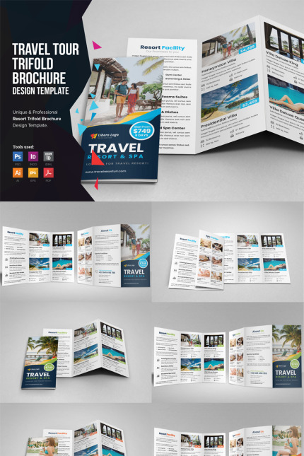 Kit Graphique #84698 Travel Resort Divers Modles Web - Logo template Preview