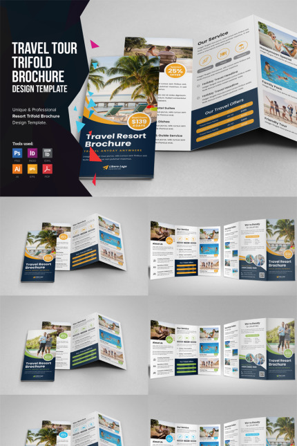 Kit Graphique #84699 Travel Resort Divers Modles Web - Logo template Preview