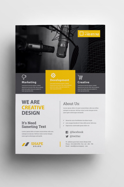 Kit Graphique #84737 Prospectus Entreprise Divers Modles Web - Logo template Preview