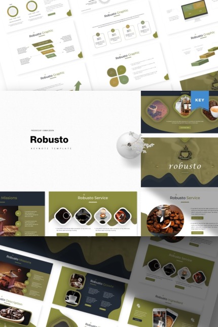 Kit Graphique #84809 Coffee Robusta Divers Modles Web - Logo template Preview