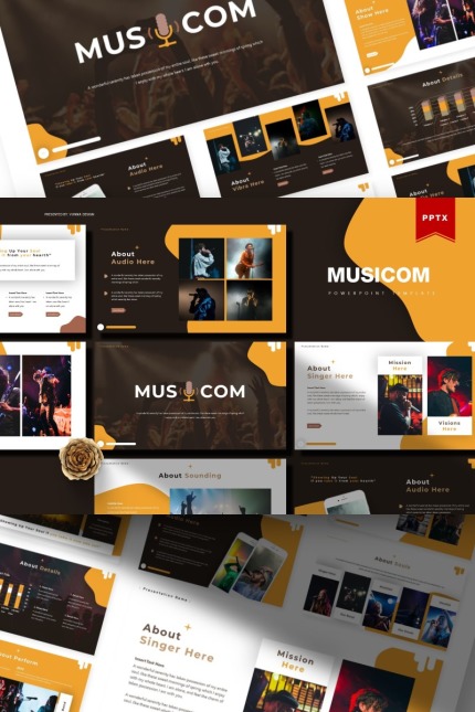 Kit Graphique #84845 Music Musical Divers Modles Web - Logo template Preview