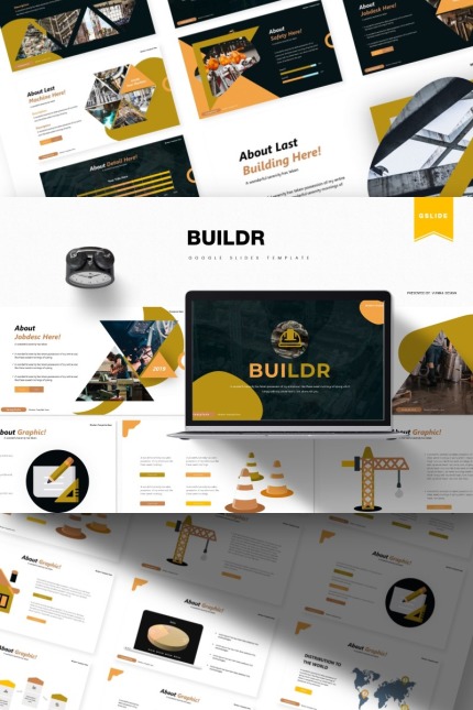 Kit Graphique #84857 Construction Constructeur Divers Modles Web - Logo template Preview