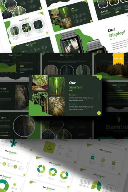 Kit Graphique #84859 Bamboo Background Divers Modles Web - Logo template Preview