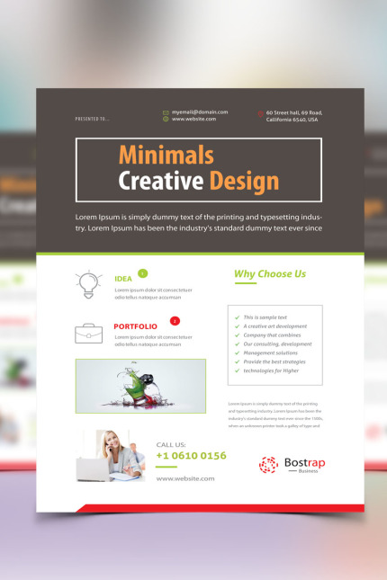 Kit Graphique #84878 Prospectus Entreprise Divers Modles Web - Logo template Preview