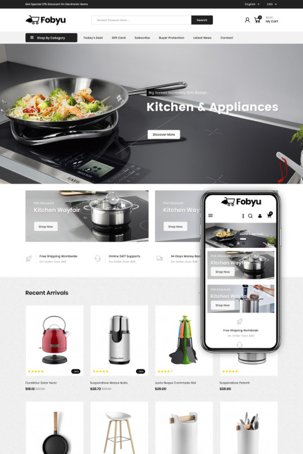 Kit Graphique #84928 Kitchen Home Divers Modles Web - Logo template Preview