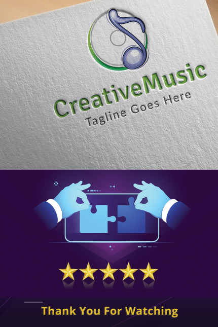 Kit Graphique #84973 Audio Beautiful Divers Modles Web - Logo template Preview