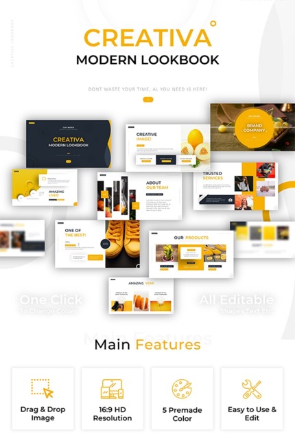 Kit Graphique #85209 Business Clean Divers Modles Web - Logo template Preview