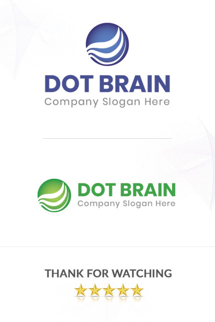 Kit Graphique #85296 Agency Brain Divers Modles Web - Logo template Preview