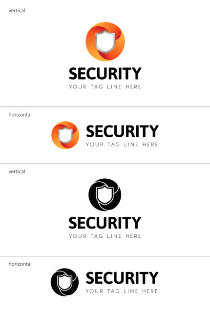 Kit Graphique #85317 Security Protger Divers Modles Web - Logo template Preview