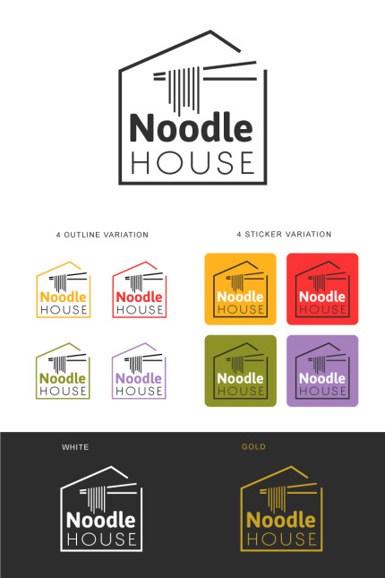 Kit Graphique #85334 Asian Noodle Divers Modles Web - Logo template Preview