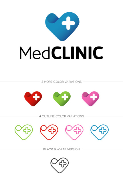 Kit Graphique #85337 Medical Clinique Divers Modles Web - Logo template Preview