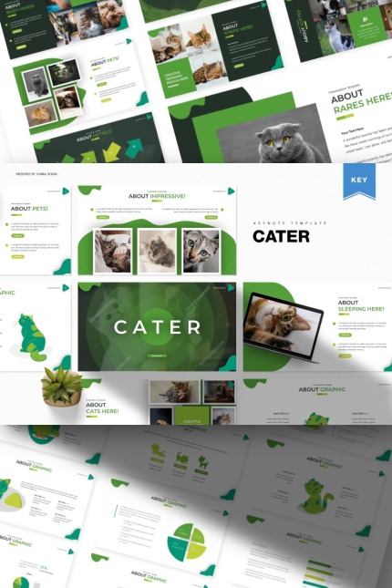 Kit Graphique #85342 Cat Cute Divers Modles Web - Logo template Preview