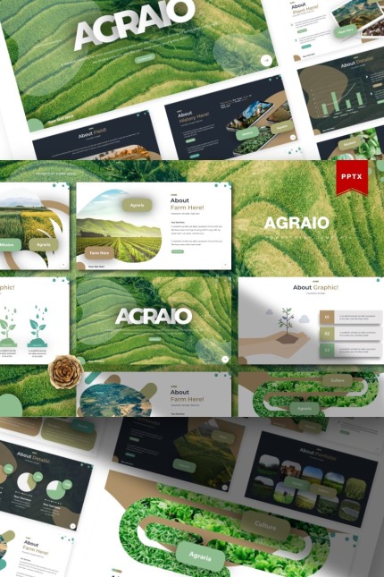 Kit Graphique #85380 Farming Agriculture Divers Modles Web - Logo template Preview
