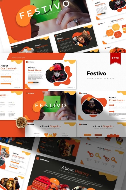 Kit Graphique #85425 Festival Event Divers Modles Web - Logo template Preview