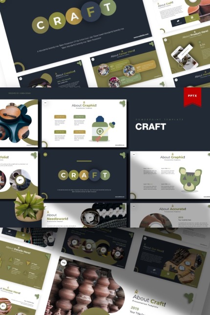 Kit Graphique #85427 Craft Fond Divers Modles Web - Logo template Preview