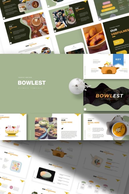 Kit Graphique #85484 Food Bowl Divers Modles Web - Logo template Preview