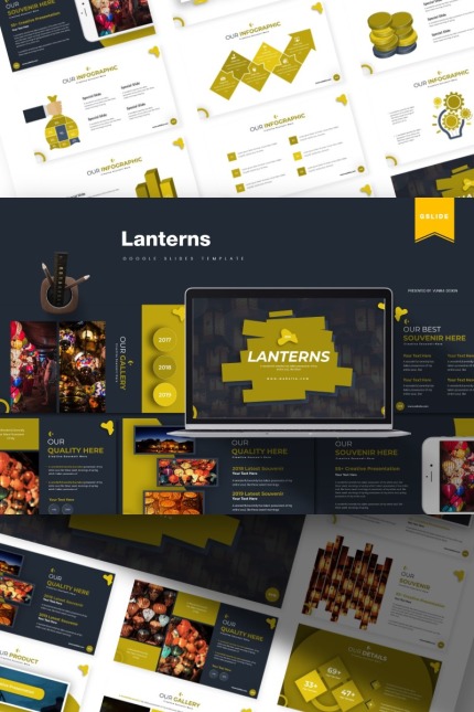 Kit Graphique #85494 Lantern Background Divers Modles Web - Logo template Preview