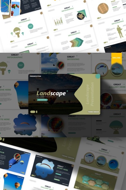 Kit Graphique #85505 Landscape Nature Divers Modles Web - Logo template Preview