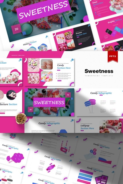 Kit Graphique #85603 Sweet Food Divers Modles Web - Logo template Preview