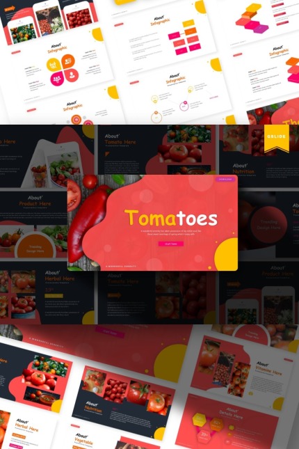 Kit Graphique #85636 Tomato Ripe Divers Modles Web - Logo template Preview