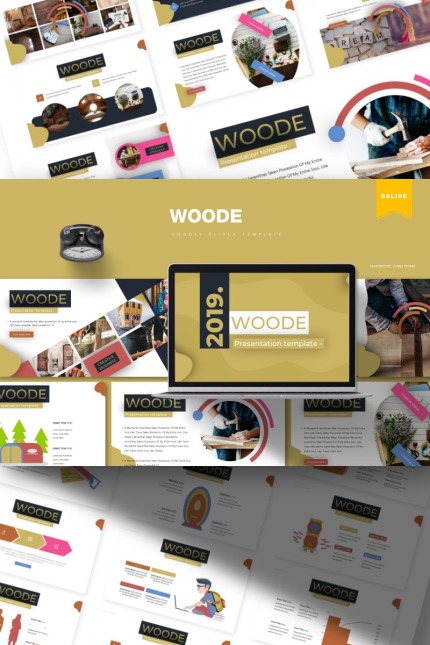 Kit Graphique #85659 Wood Background Divers Modles Web - Logo template Preview
