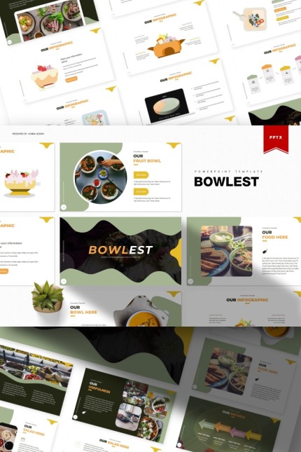 Kit Graphique #85663 Food Bowl Divers Modles Web - Logo template Preview