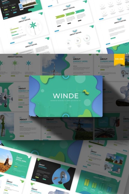 Kit Graphique #85668 Windmill Wind Divers Modles Web - Logo template Preview