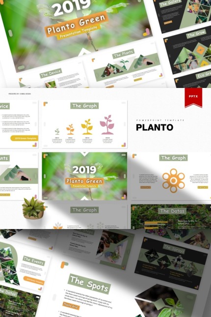 Kit Graphique #85687 Plant Green Divers Modles Web - Logo template Preview