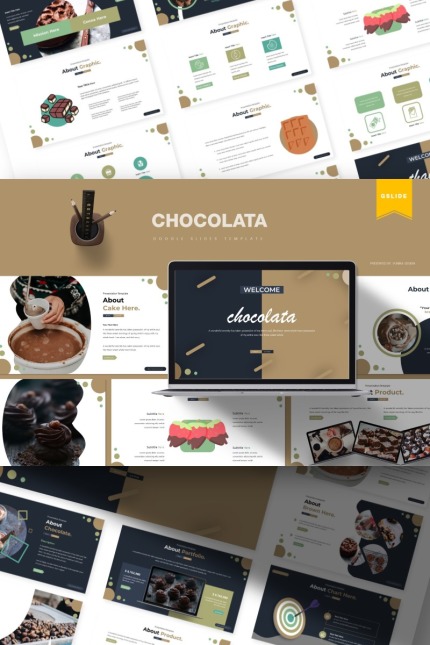 Kit Graphique #85737 Chocolate Sweet Divers Modles Web - Logo template Preview