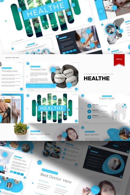 Kit Graphique #85766 Health Heart Divers Modles Web - Logo template Preview