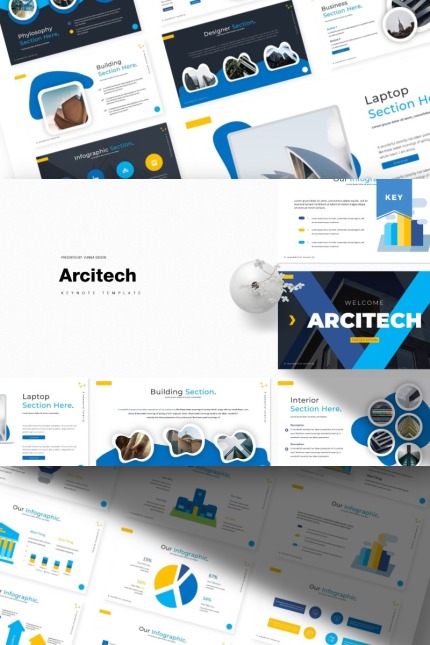 Kit Graphique #85796 Architect Business Divers Modles Web - Logo template Preview