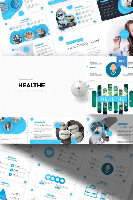 Kit Graphique #85798 Health Heart Divers Modles Web - Logo template Preview