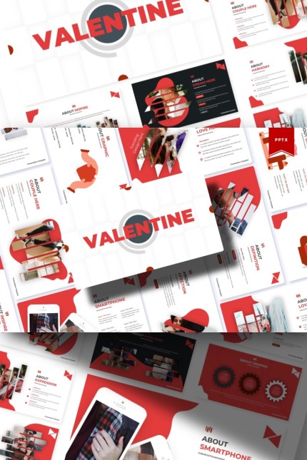 Kit Graphique #85805 Heart Valentine Divers Modles Web - Logo template Preview