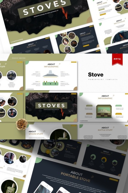 Kit Graphique #85810 Stove Home Divers Modles Web - Logo template Preview