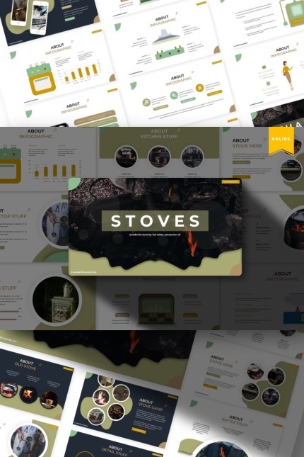 Kit Graphique #85834 Stove Maison Divers Modles Web - Logo template Preview