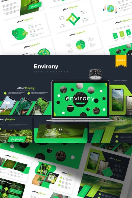 Kit Graphique #85856 Nature Environment Divers Modles Web - Logo template Preview