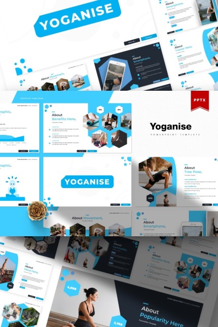 Kit Graphique #85879 Yoga Personnes Divers Modles Web - Logo template Preview