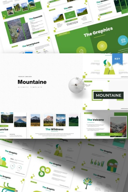 Kit Graphique #85902 Mountain Travel Divers Modles Web - Logo template Preview