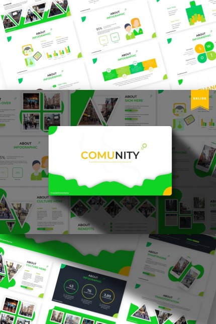 Kit Graphique #85925 Communit quipe Divers Modles Web - Logo template Preview