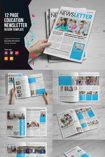 Kit Graphique #85952 Newsletter Design Divers Modles Web - Logo template Preview