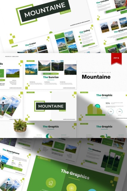 Kit Graphique #85988 Mountain Travel Divers Modles Web - Logo template Preview